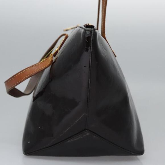 LOUIS VUITTON Monogram Vernis Bellevue PM Hand Bag Amarante M93585 - Picture 4 of 13